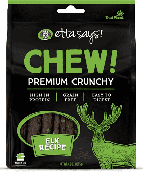 Etta Say! Chew! Treats Chateau Le Woof Elk Recipe 