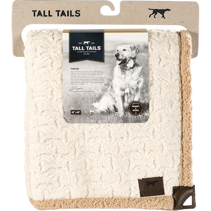 Tall Tails Blankets Chateau Le Woof Micro Sherpa 