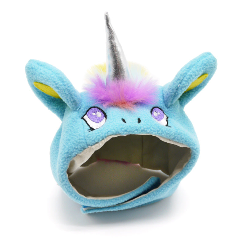 Hats by Dogo Pet Fashions Hats DOGO Unicorn Hat (Blue) XS 