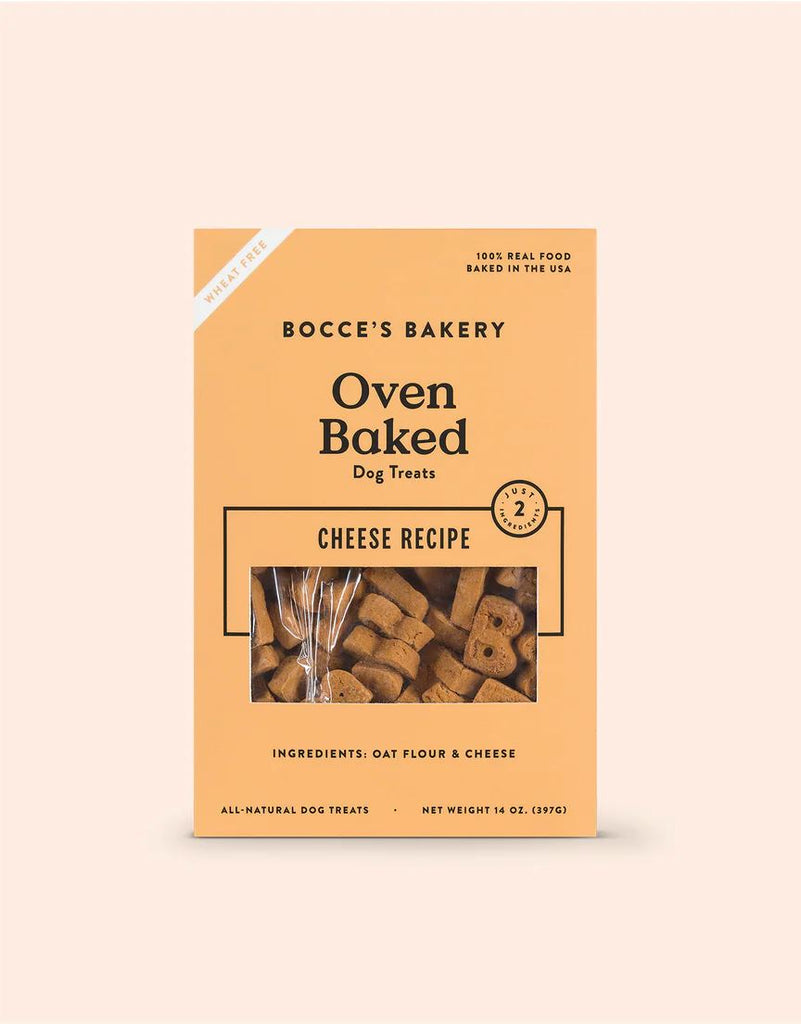 Bocce's Oven Baked Dog Treats Château Le Woof Cheese 