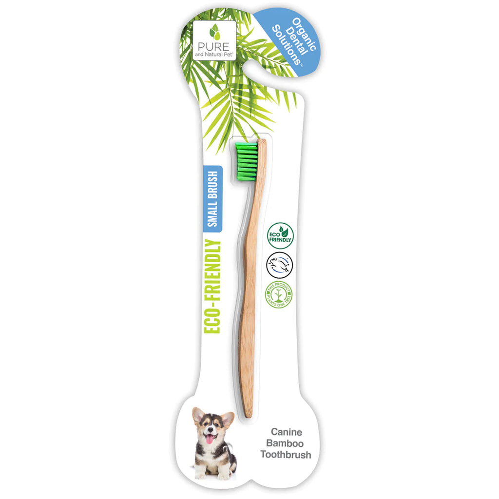 Dental Solutions by Pure and Natural Pet Pure and Natural Pet Small Toothbrush 
