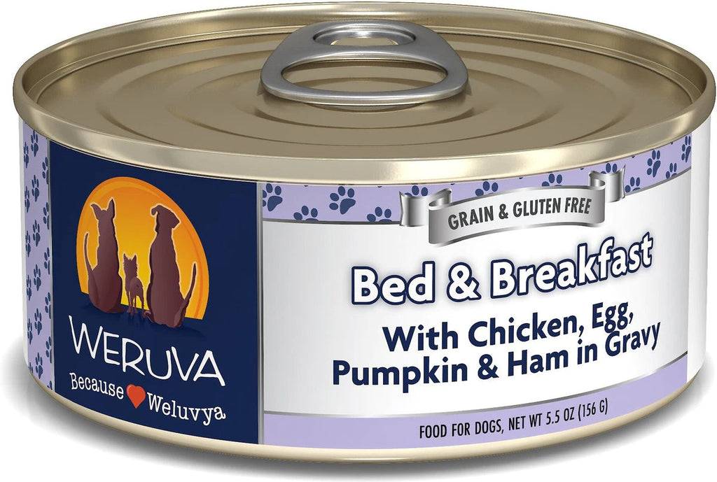 Weruva Canned Food Chateau Le Woof 5.5 oz Bed & Breakfast 