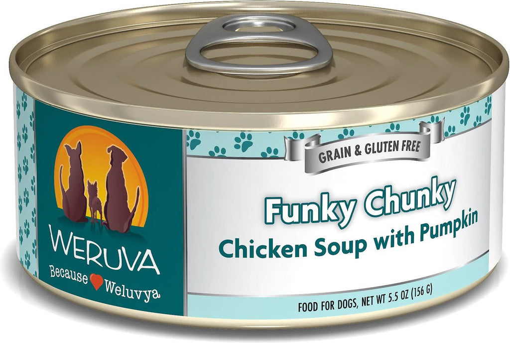 Weruva Canned Food Chateau Le Woof 5.5 Oz Funky Chunky 