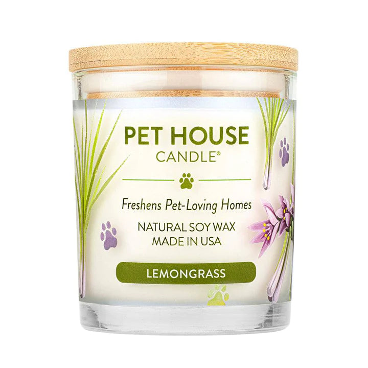 Pet House Candle Pet House Large Lemongrass 
