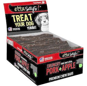 Etta Says!-Crunchy Chew Bar Etta Says! Pork & Apple 