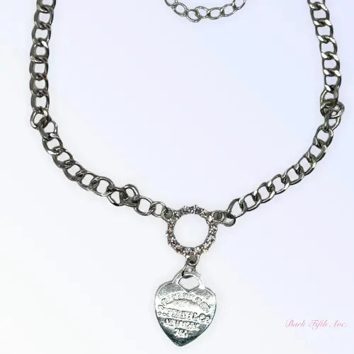 Necklaces by Bark 5th Ave Faire Return to Tiffany Heart Charm 