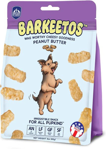 Barkeetos Grain Free Dog Treats Barkeetos Peanut Butter 