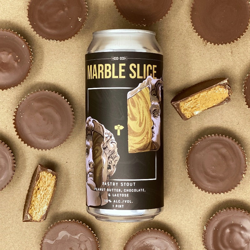 Fifth Hammer Brewing Co. Beer Chateau Le Woof Marble Slice 