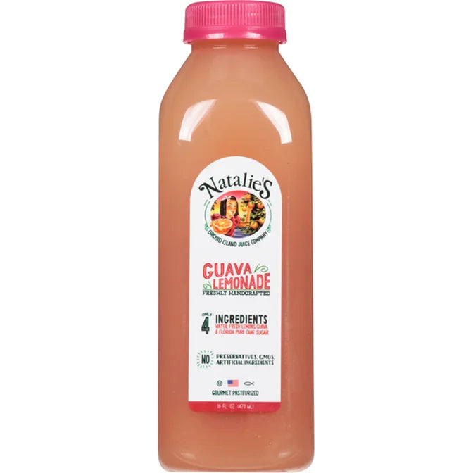 Natalie's Juice Company Chateau Le Woof Guava Lemonade 