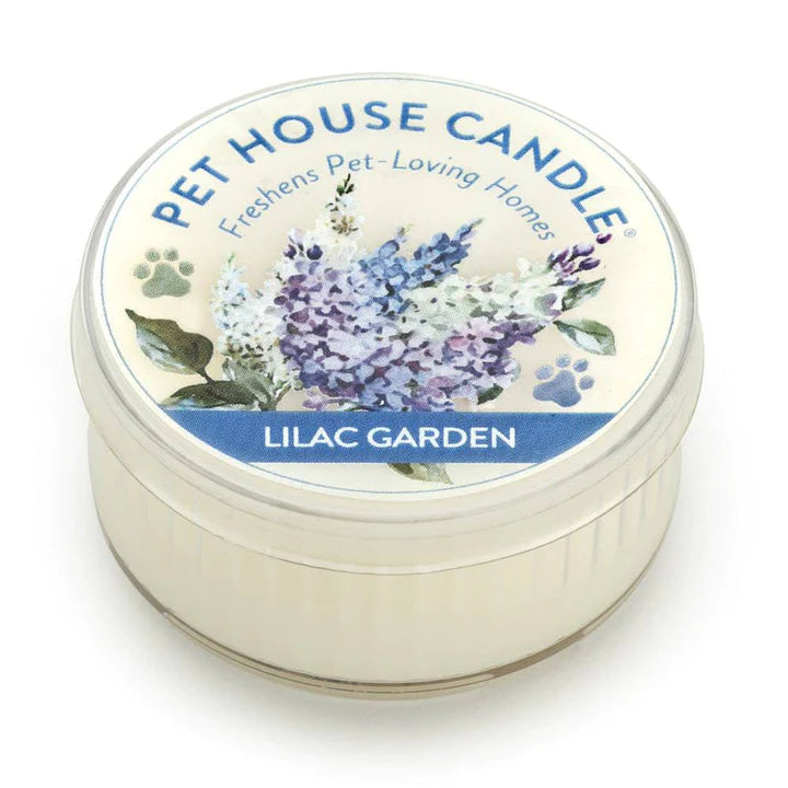 Pet House Candle Mini’s Château Le Woof Lilac Garden 