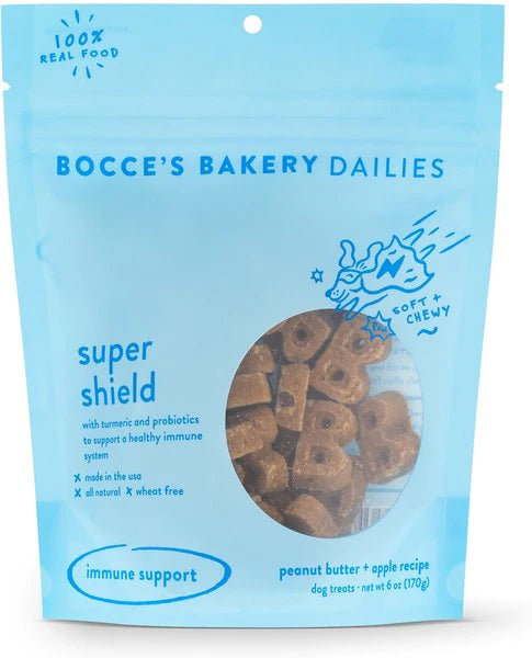 Bocce's Bakery Dailies Bocce's Bakery Super Shield – Peanut Butter & Apple 
